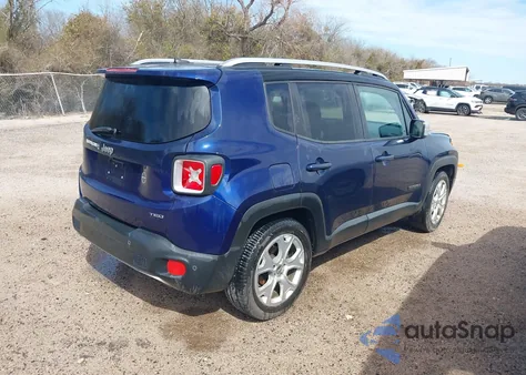 2016 Jeep Renegade Limited из США, поврежденный, VIN ZACCJADT4GPC59874